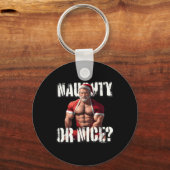 Porte-clés Gay Xmas Musee Papa Bear Nice Père Noël Pride LGBT (Recto)