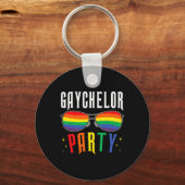 Porte-clés Gaychelor Gay Lesbienne Lgbtq Fierté Enterrement d (Recto)