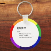 PORTE-CLÉS GAYMER (Recto)