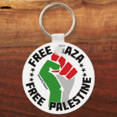 Porte-clés gaza libre palestine (Recto)