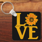 Porte-clés Gazania Classique d'Amour (Recto)