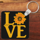 Porte-clés Gazania Classique d'Amour (Verso)