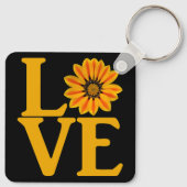 Porte-clés Gazania Classique d'Amour (Dos)