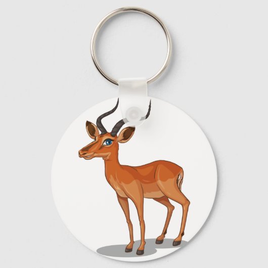Porte-clés Gazelle (Recto)