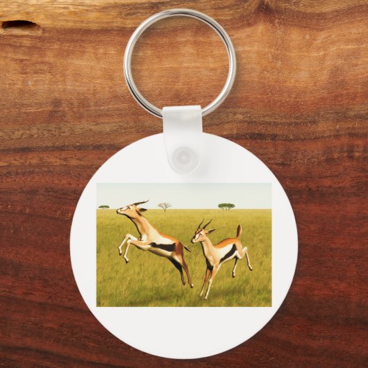 Porte-clés Gazelle de Thomson (Recto)