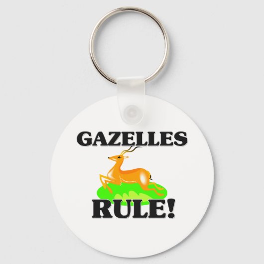 Porte-clés GAZELLES Règle ! (Recto)
