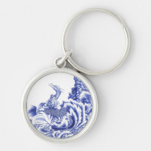Porte-clés "Gazing" Artistic Dragon Keychain