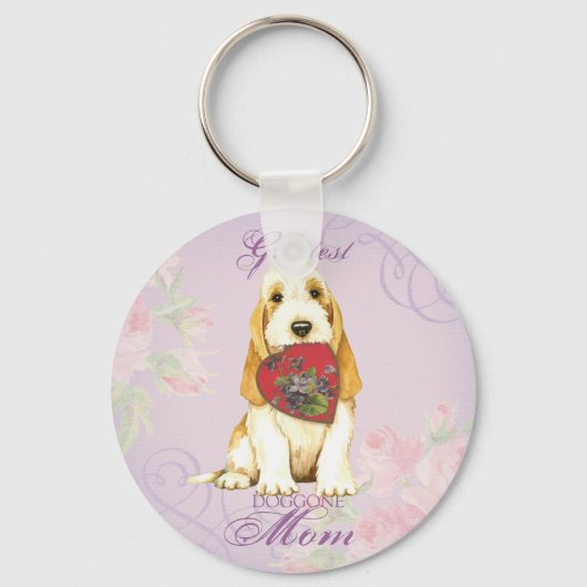 Porte-clés GBGV Heart Mom Porte - clé (Recto)