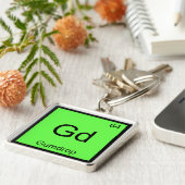 Porte-clés Gd - Gumdrop Funny Chemistry Élément Symbole Tee T (Côté)