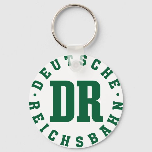 Porte-clés GDR / DDR Railway - Deutsche Reichsbahn Sign (Recto)