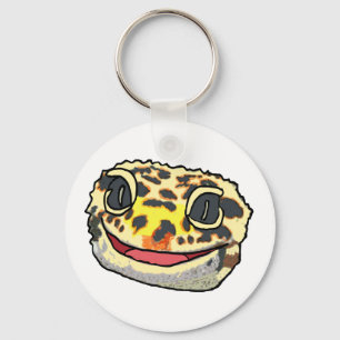 Porte-clés Gecko léopard