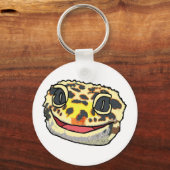 Porte-clés Gecko léopard (Recto)