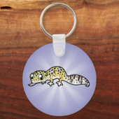 Porte-clés Gecko léopard de dessin animé (Recto)