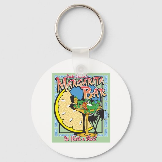 Porte-clés Gecko-margarita-LIMEDESIGN (Recto)