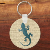 Porte-clés Gecko vert sur Reptile (Recto)