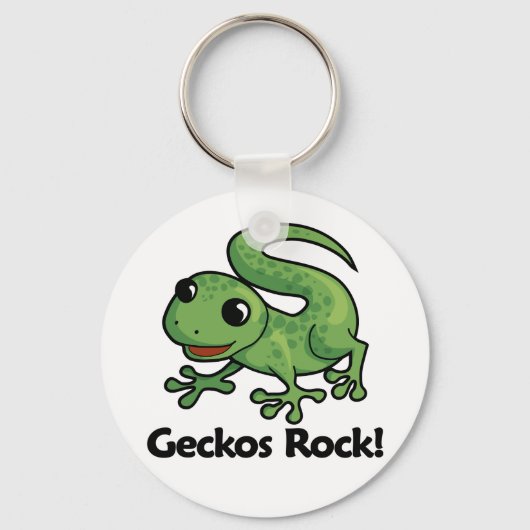 Porte-clés Geckos Rock ! (Recto)