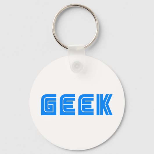 Porte-clés Geek (Recto)