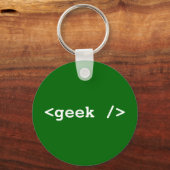 Porte-clés <geek />clavier (Recto)