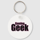 Porte-clés Geek de jeu (Recto)