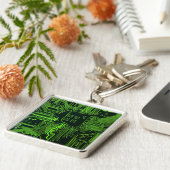 Porte-clés Geek de la carte de circuit électronique Nerd PCB  (Côté)