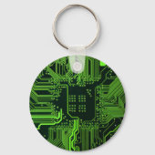 Porte-clés Geek de la carte de circuit électronique Nerd PCB (Recto)