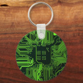 Porte-clés Geek de la carte de circuit électronique Nerd PCB (Recto)