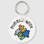 Porte-clés Geek de puzzle (Recto)
