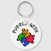 Porte-clés Geek de puzzle (Recto)
