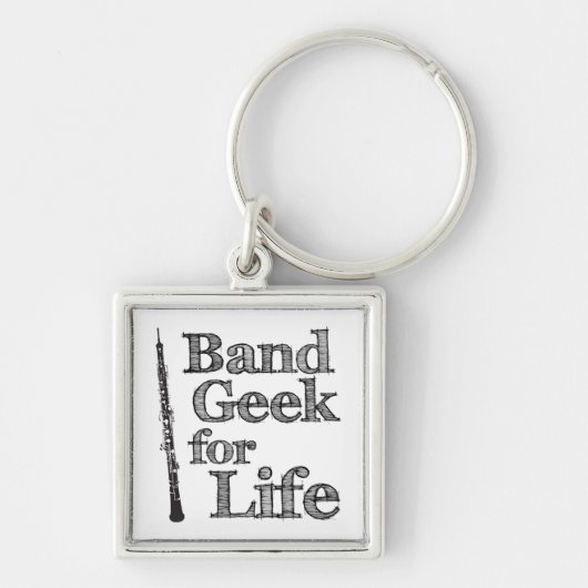 Porte-clés Geek du groupe Oboe (Devant)