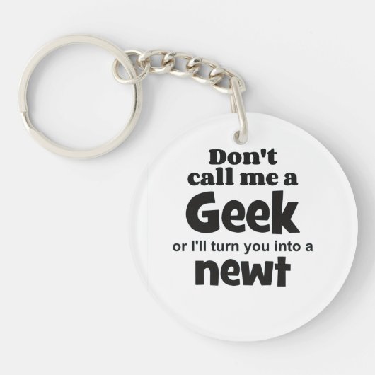 Porte-clés Geek newt bf (Devant)