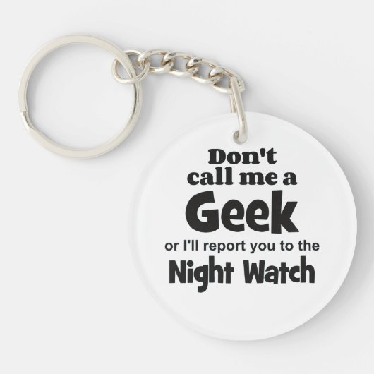 Porte-clés Geek Night Watch bf (Devant)