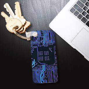 Porte-clés Geek Sortie carte de circuit électronique Nerd PCB