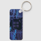 Porte-clés Geek Sortie carte de circuit électronique Nerd PCB (Verso)