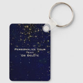 Porte-clés Geeky Astronaut Dans L'Espace Pour Lui Cool Person (Verso)