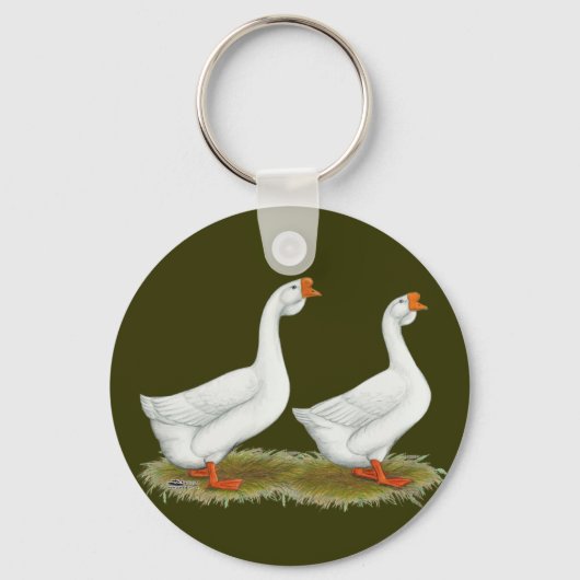 Porte-clés Geese de l'Afrique blanche (Recto)