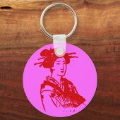 Porte-clés Geisha (Recto)