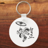 Porte-clés Geisha (Recto)