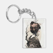 Porte-clés Geisha (Devant gauche)