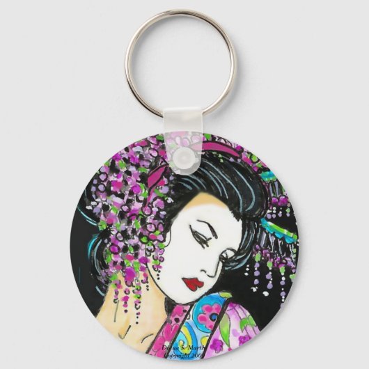 Porte-clés GEISHA face à (Recto)