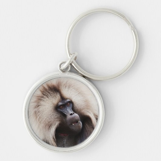 Porte-clés Gelada Baboon, Éthiopie (Devant)