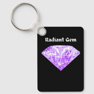 Porte-clés Gem rayonnant