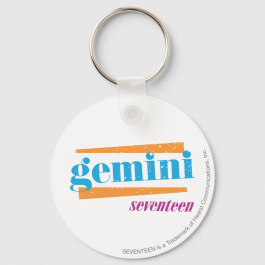 Porte-clés Gemini Aqua (Recto)