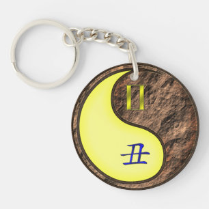 Porte-clés Gemini & Earth Ox