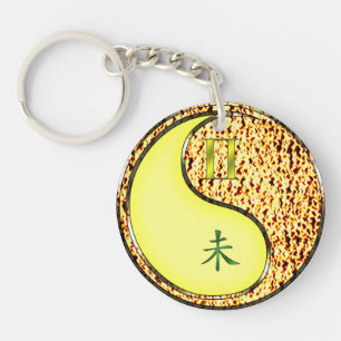 Porte-clés Gemini et chèvre de feu