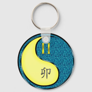 Porte-clés Gemini et Rabbit d'eau