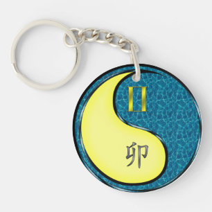 Porte-clés Gemini et Rabbit d'eau