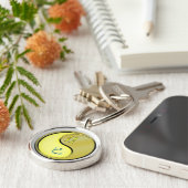 Porte-clés Gemini et serpent métallique (Côté)