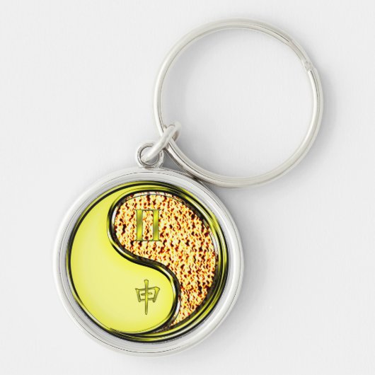 Porte-clés Gemini et singe du feu (Devant)