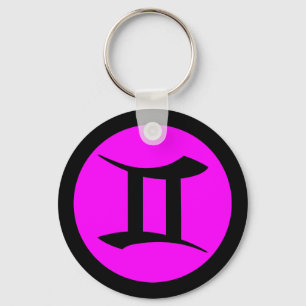 Porte-clés Gemini keychain basic round