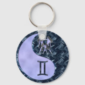 Porte-clés Gemini Yin Yang (Recto)